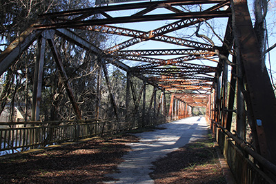 abandoned bridge